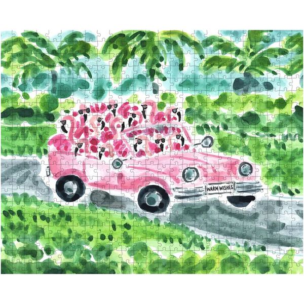 Flamingo to Palm Beach Puzzle | Evelyn Henson