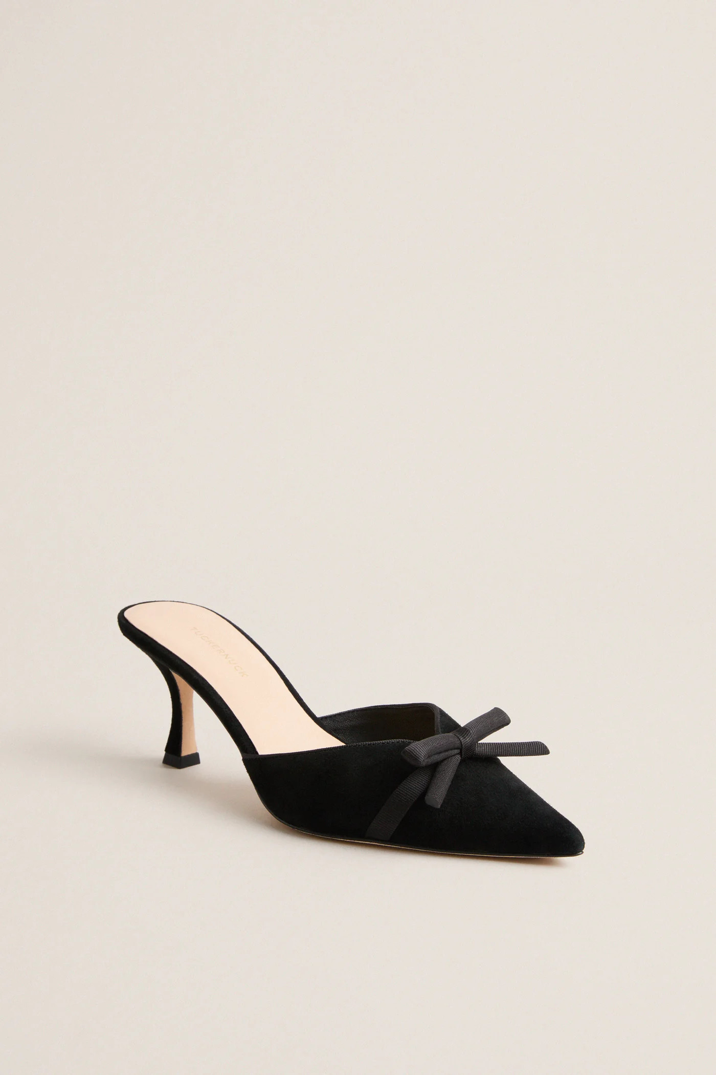 Black Suede Molly Heels | Tuckernuck (US)