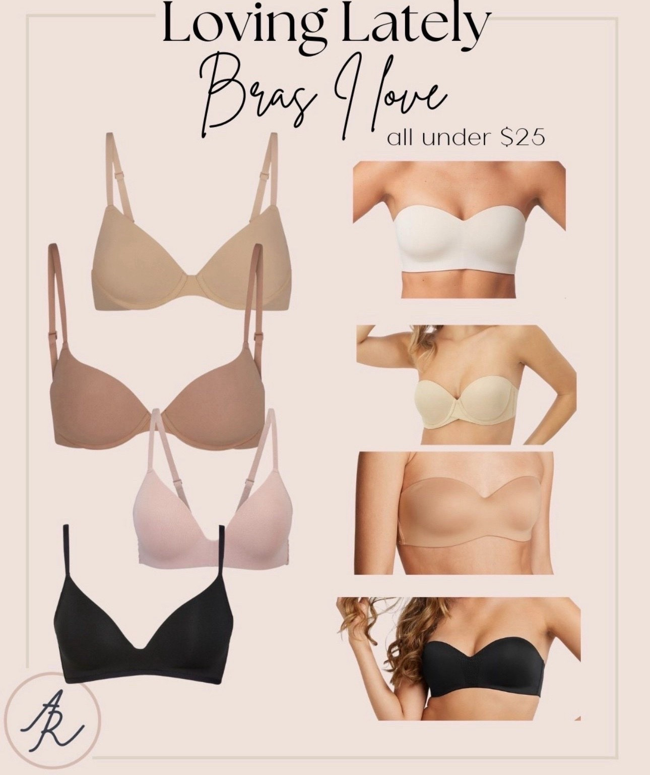 This is a common question! And these are all of the bras that I own and LOVE- all under $50.

#LTKmomlife #LTKootd #LTKOver40