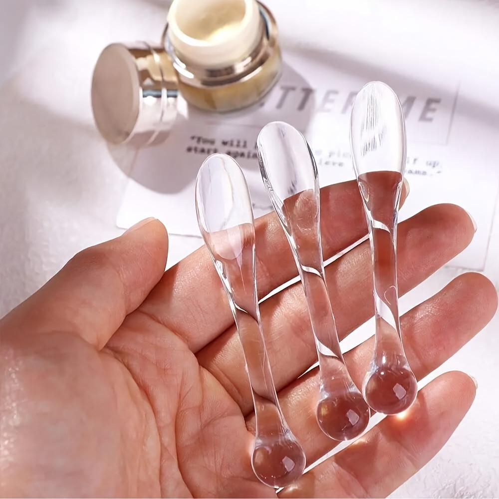 Cosmetic Spatulas Scoop Face Cream Mask Mud Mixing Spoon Diy - Temu | Temu Affiliate Program