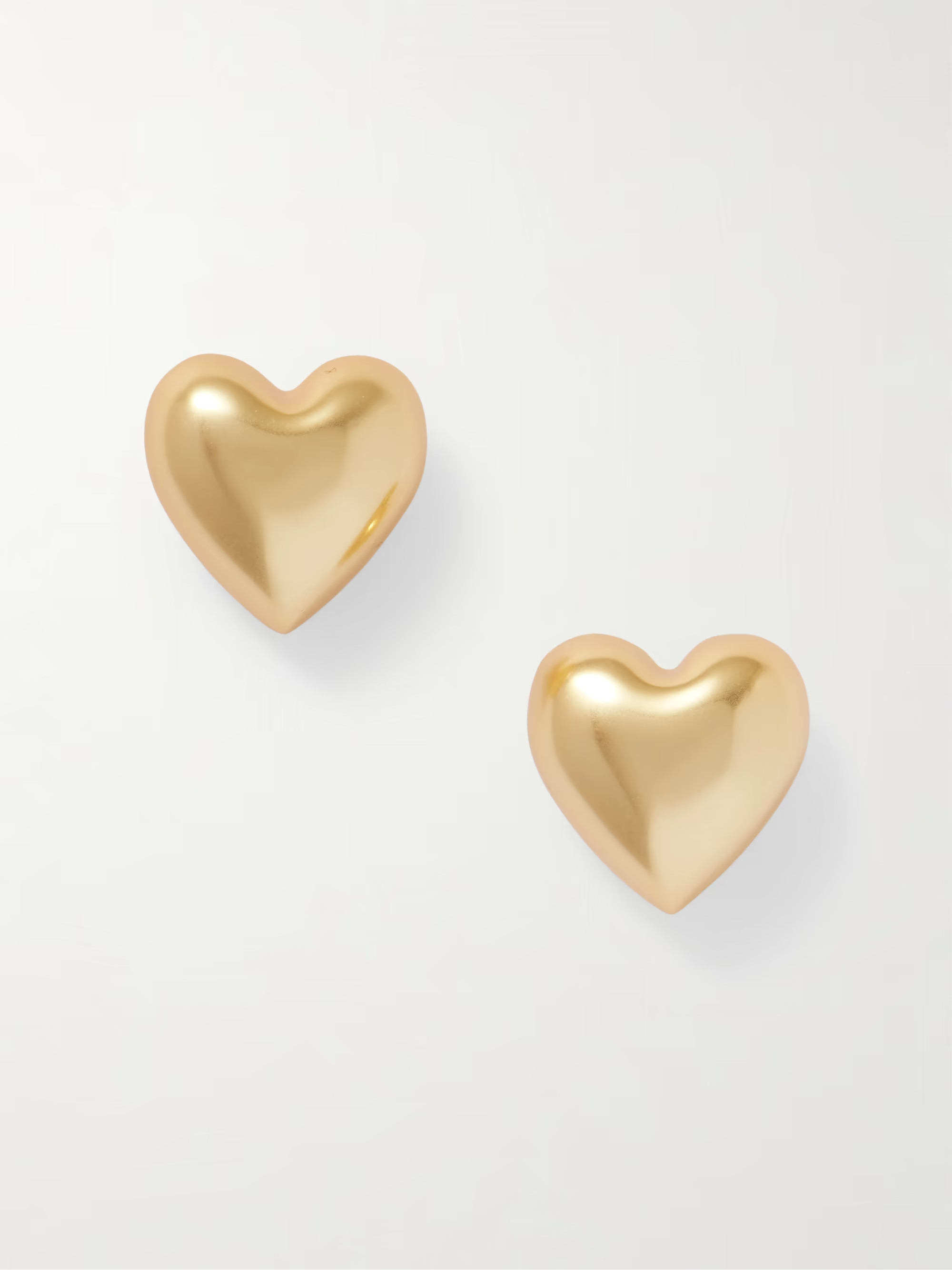 Heart & Soul gold-tone earrings | NET-A-PORTER (UK & EU)