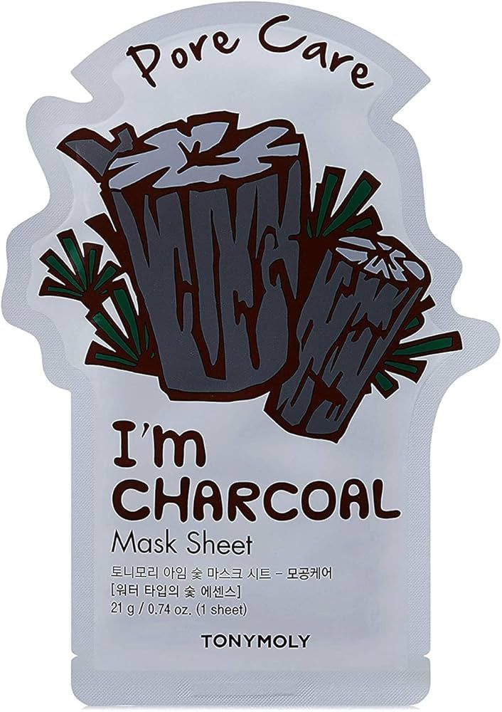 TONYMOLY I'm Real Charcoal Pore Care Mask Sheet, Pack of 1 | Amazon (US)