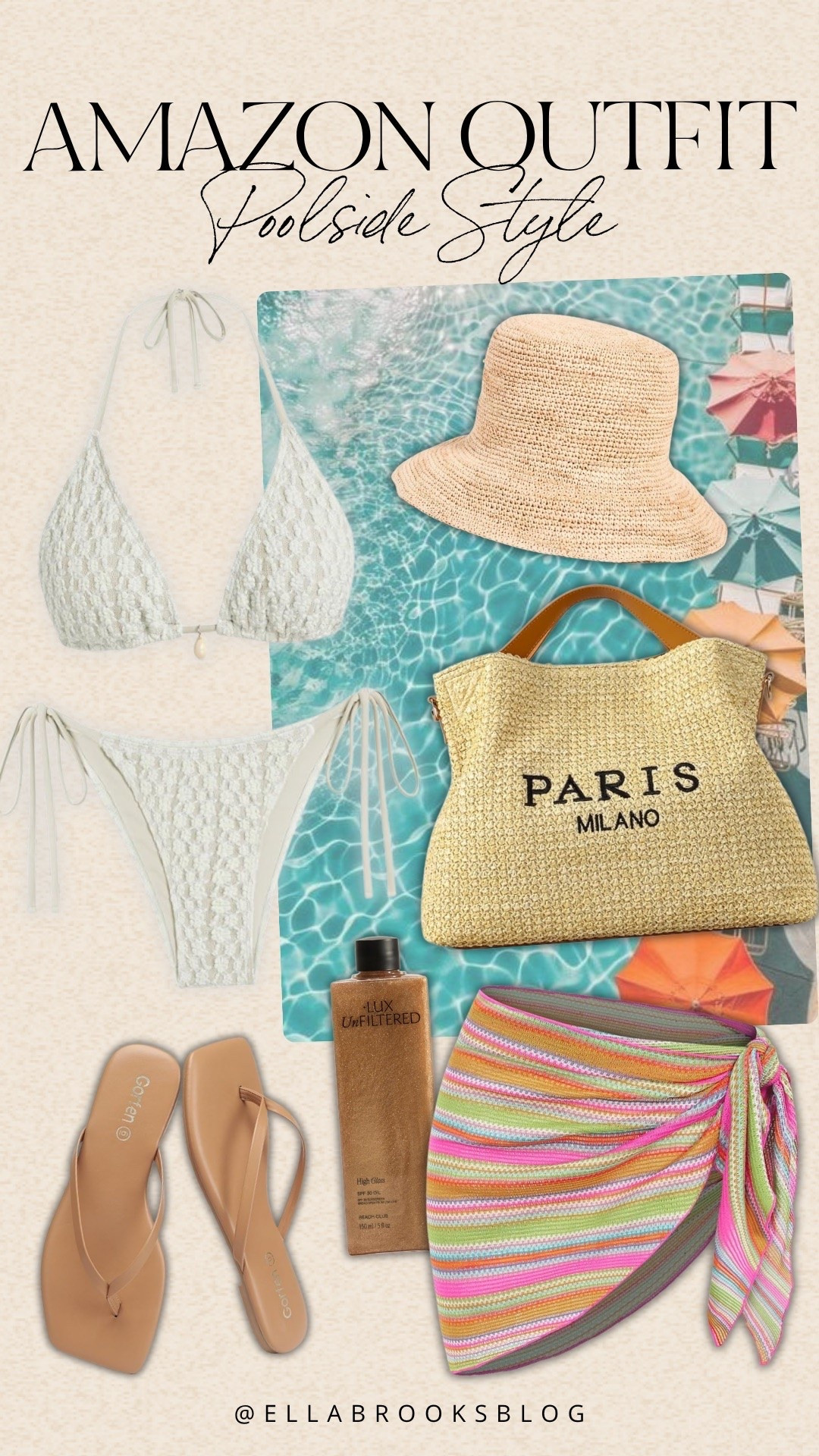 Amazon poolside style 

Amazon swim, vacation outfit, bucket hat, pool bag

#LTKootd #LTKSwim #LTKSeasonal