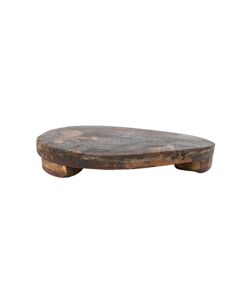 Antique Wood Pedestal | McGee & Co.