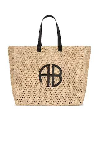 ANINE BING Large Rio Tote in Natural from Revolve.com | Revolve Clothing (Global)