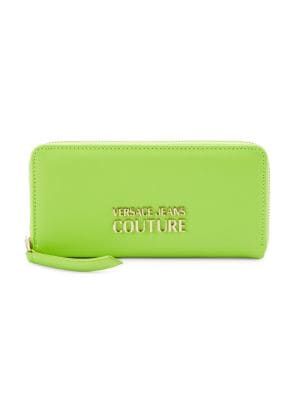 Versace Jeans Couture Thelma Logo Wallet on SALE | Saks OFF 5TH | Saks Fifth Avenue OFF 5TH