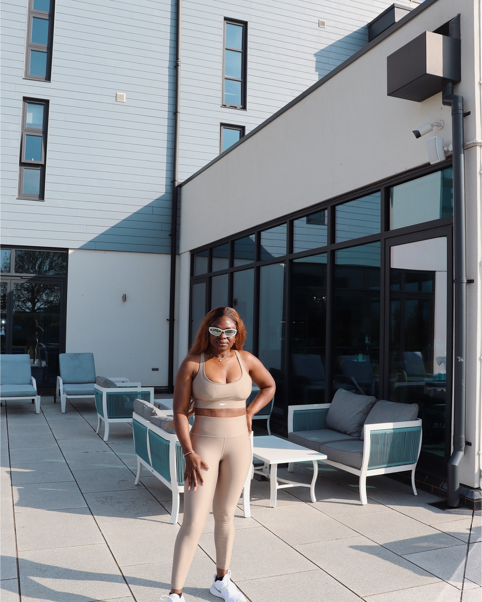 The sets was giving what it was supposed to give. I’m wearing a size small.

#LTKstyletip #LTKfitness #LTKuk