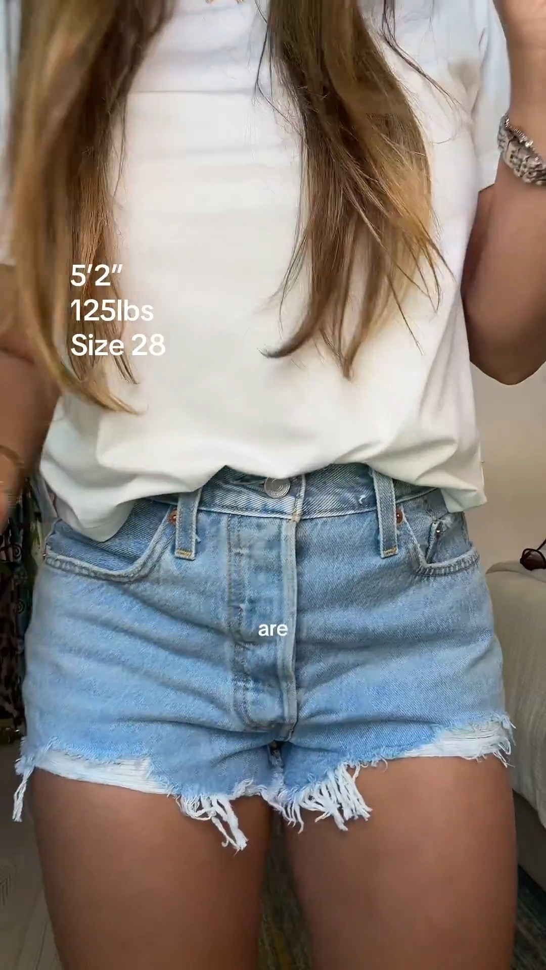 Levi’s 501 micro shorts ￼

#LTKootd #LTKPetite #LTKSeasonal