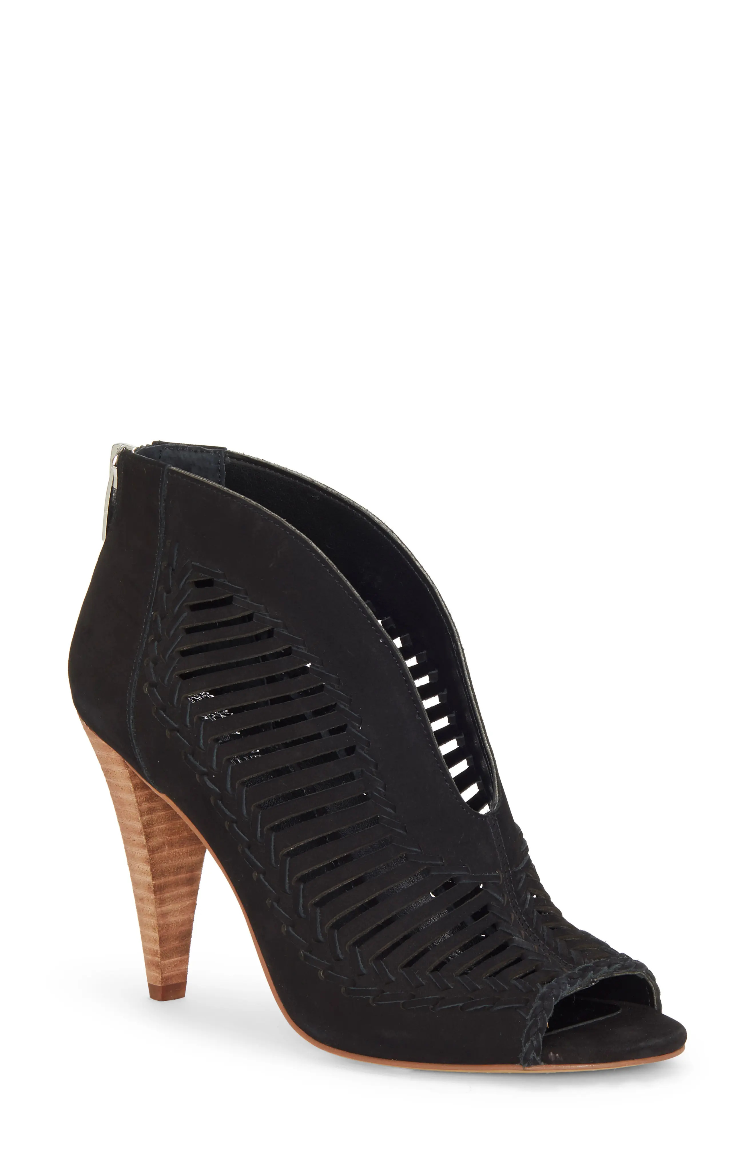 Acha Cutout Peep Toe Bootie | Nordstrom