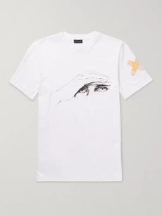 Lanvin - Slim-Fit Printed Cotton-Jersey T-Shirt | Mr Porter US