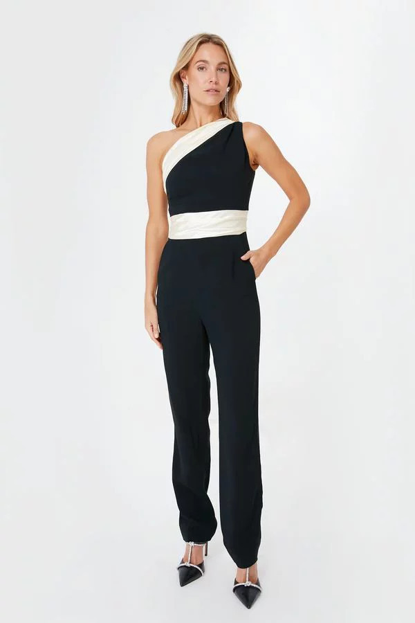 Black Linda Jumpsuit | Tuckernuck (US)