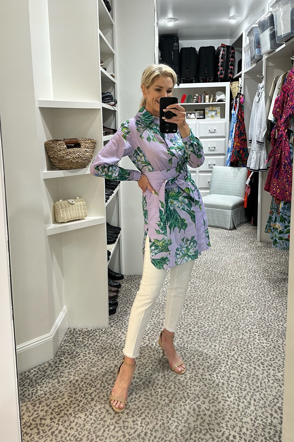 Gorgeous tunic for spring! Size 6. Jeans size 27

#LTKSeasonal #LTKstyletip #LTKworkwear