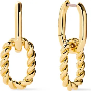 Gold Drop Earrings - Ash Double Mini | Nordstrom
