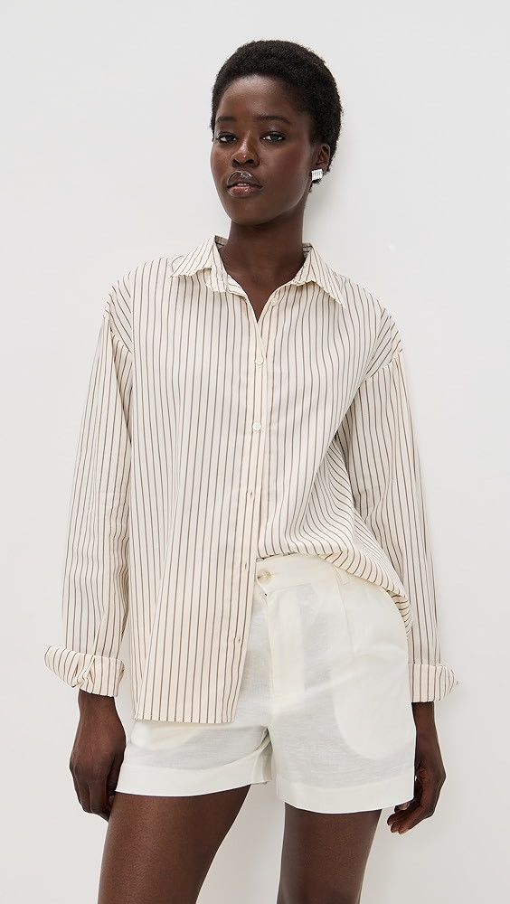 Simonett Stripe Oversized Blouse | Shopbop | Shopbop
