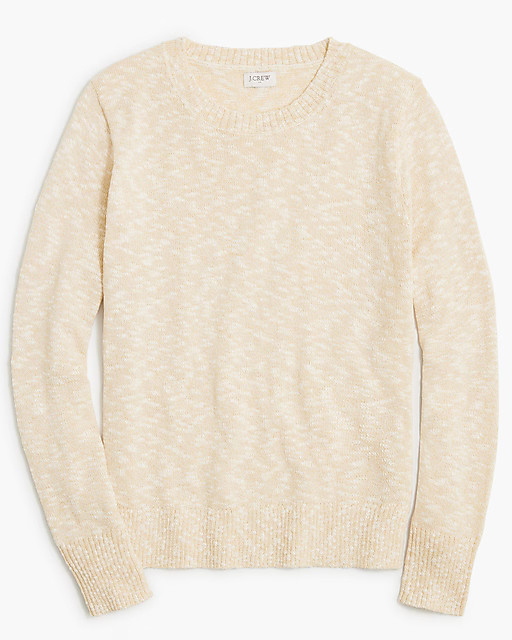 Crewneck beach sweater | J.Crew Factory