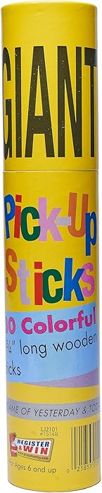 Pressman Giant Pick Up Sticks - Classic Game from Yesterday That's Fun Today , Yellow , One Size ... | Amazon (US)