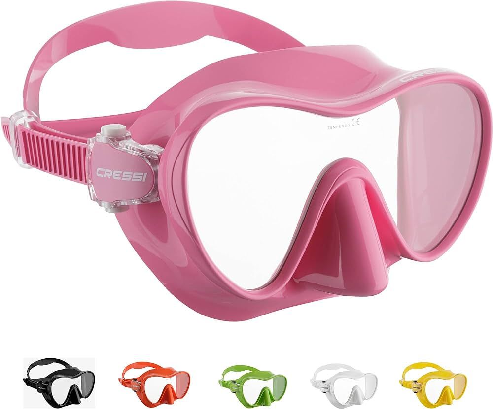 Cressi F1, Scuba Diving Snorkeling Frameless Mask - Perfect Seal Silicone Skirt - Cressi: Quality... | Amazon (US)
