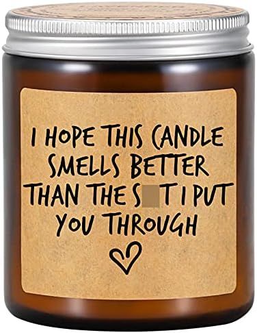 Fairy's Gift Scented Candles - I'm Sorry Gifts for Her, Him - Funny Apology, Friendship, Mothers Day | Amazon (US)
