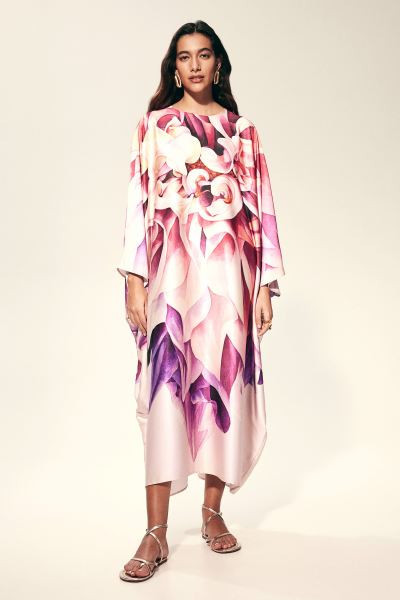 Satin Kaftan Dress | H&M (US + CA)