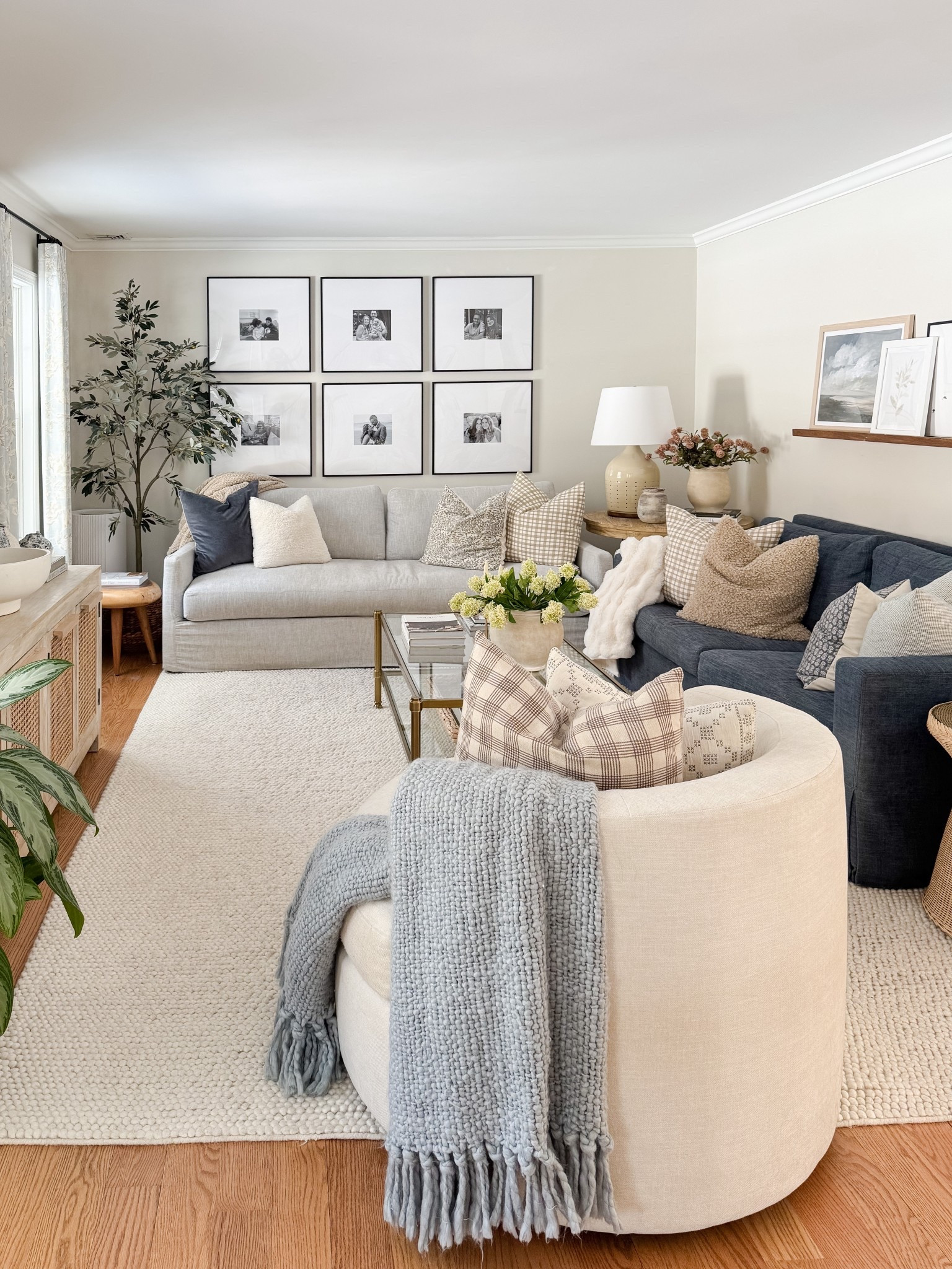 Classic living room styling holiday home decor home favorites cozy neutral home coastal decor sherricalnanhome

#LTKHome