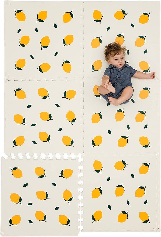 CHILDLIKE BEHAVIOR Baby Play Mat - Play Pen Tummy Time Mat & Crawling Mat Foam Play Mat for Baby ... | Amazon (US)