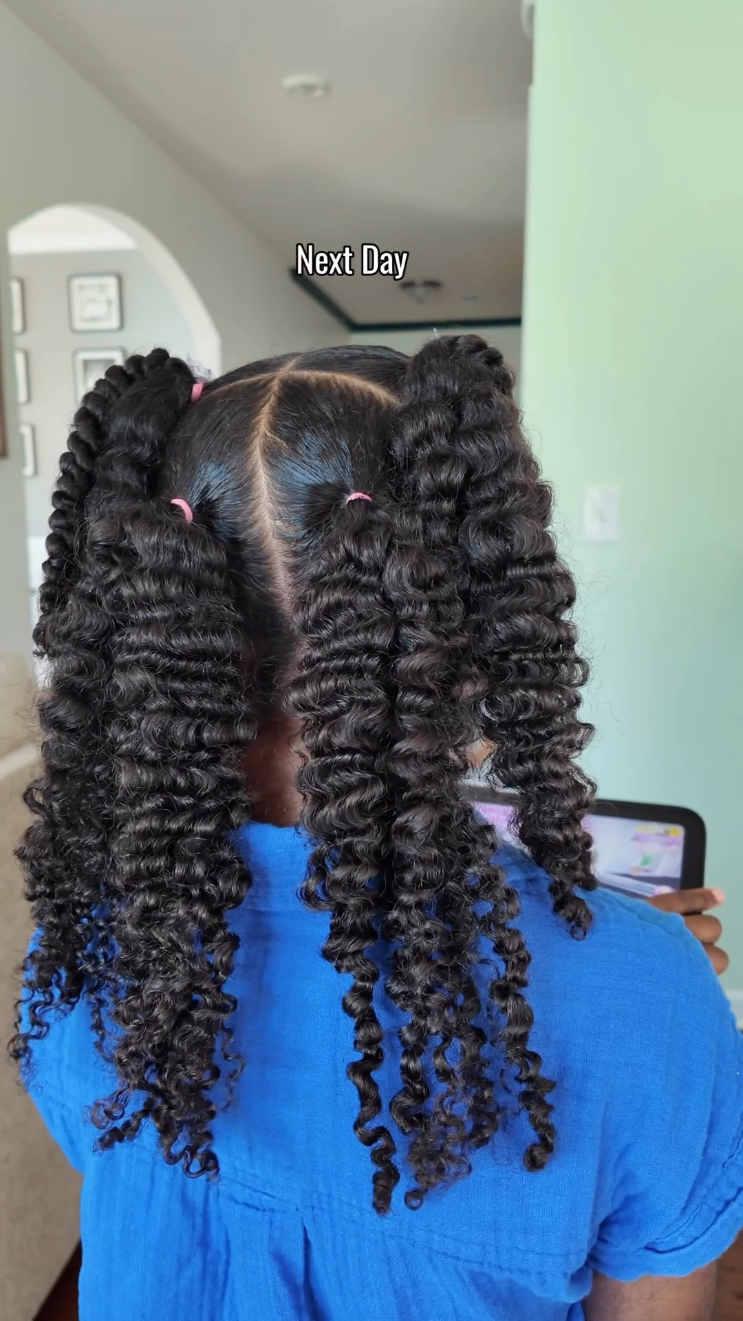 Kids braidout prep + next day results! ✨🫶🏾

#LTKBeauty #LTKStyleTip #LTKKids