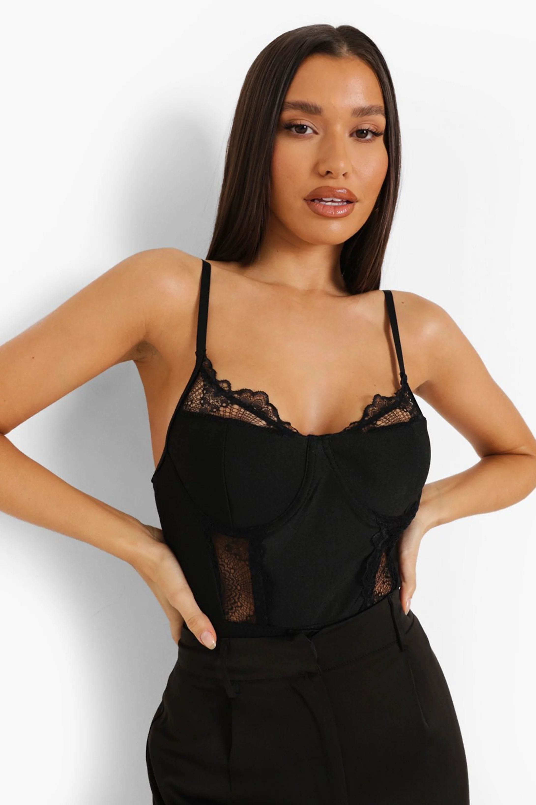 Lace Bodysuit | Boohoo.com (US & CA)