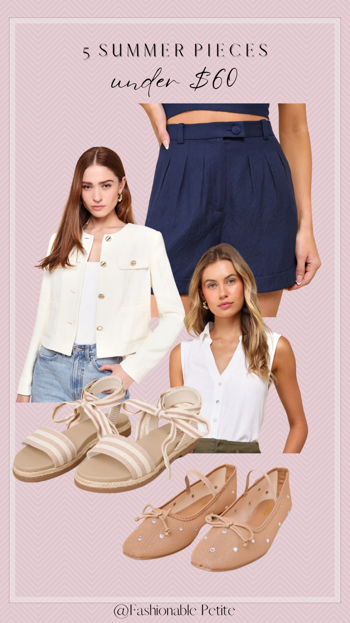 Outfits for summer under $60.

Summer outfit. Shorts. Summer sandals. Summer outfits. 

#LTKfindsunder100