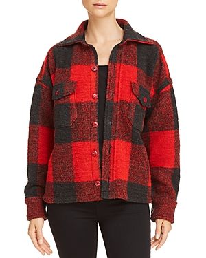 Anine Bing Bobbi Plaid Flannel Jacket | Bloomingdale's (US)
