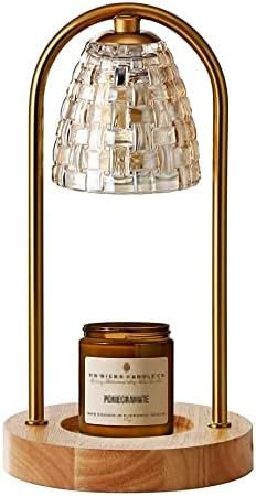 Candle Warmer Lamp for Top-Down Candle Melting, Night Lamp ,Aromatherapy Wax Melting lamp (Gold) | Amazon (US)