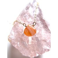 Carnelian Necklace, Crystal Necklaces For Women, Gift Her | Etsy (US)