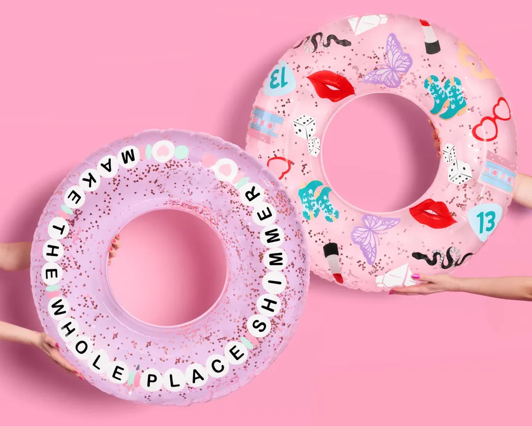 Xo, Fetti Eras Pool Floats, Set of 2 | Bachelorette Party Decorations, Beach Bridal Shower Suppli... | Etsy (US)