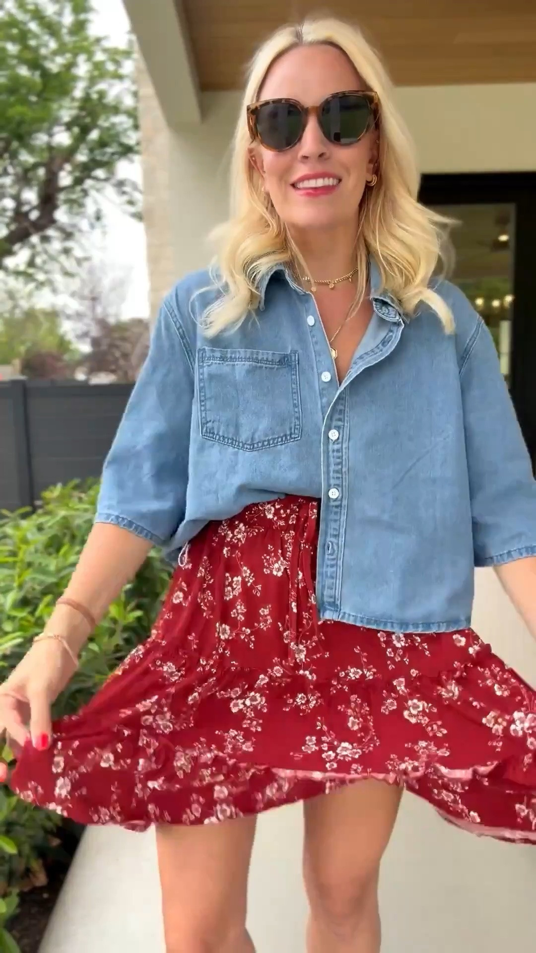 I love a skirt that has built in shorts!

#LTKmomlife #LTKgrwm #LTKootd