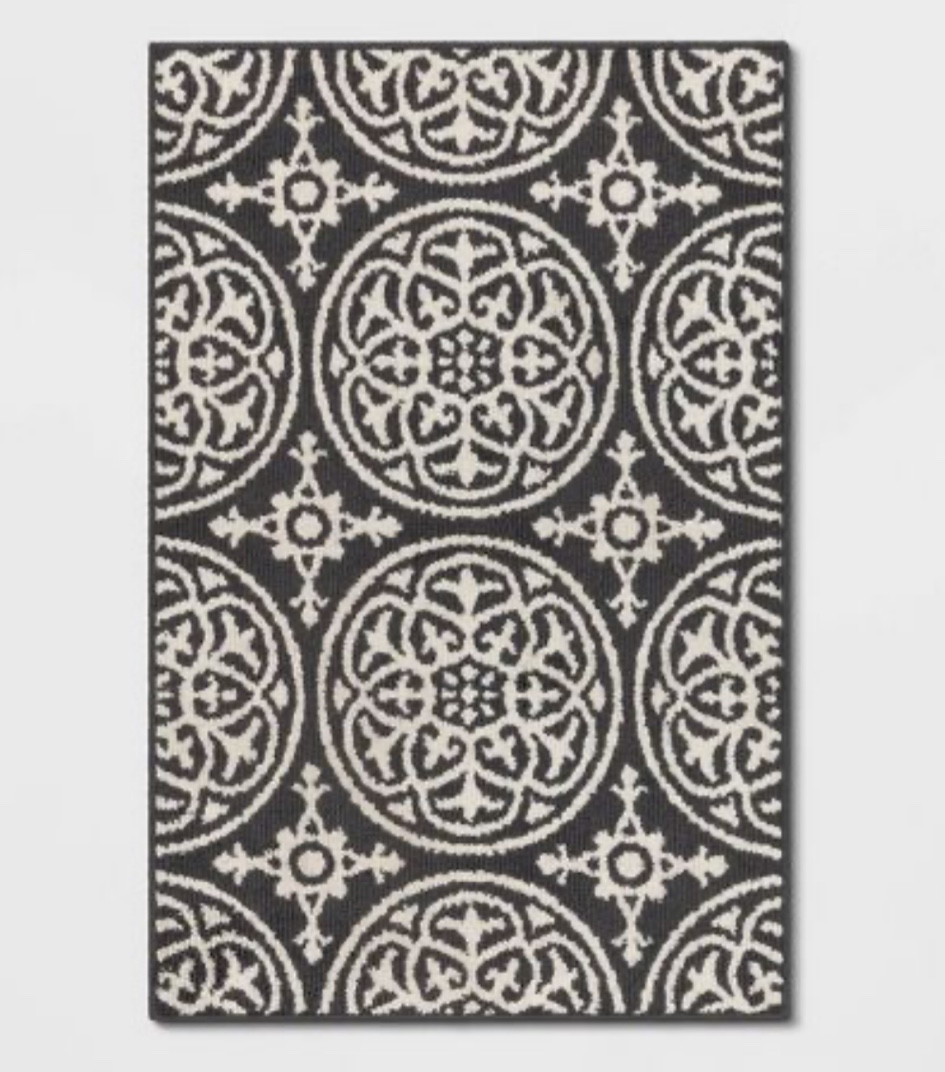 Medallion Tufted Accent Rug Gray - Threshold

#LTKsalealert #LTKfindsunder50 #LTKhome