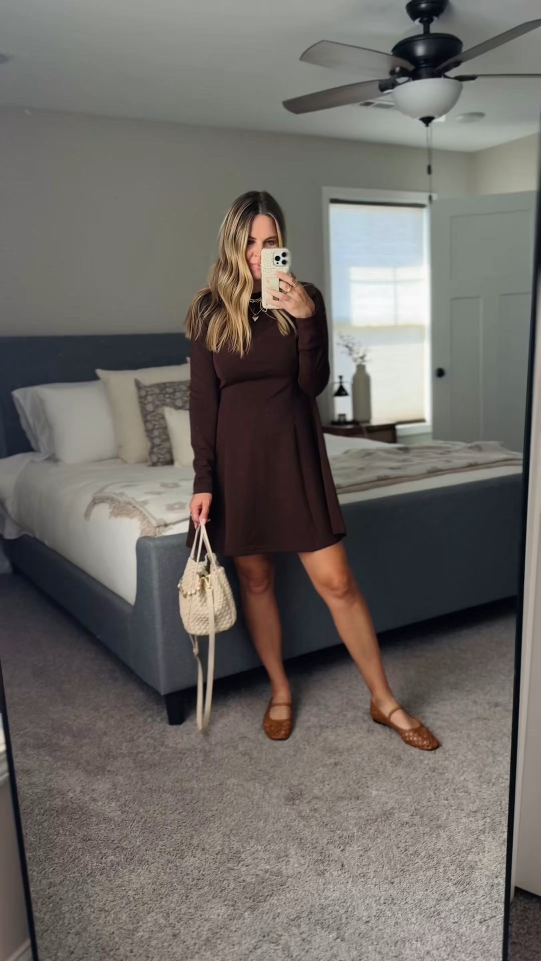 Amazon dress for cool fall and winter. This is a nice thick material. Comes in lots of colors. Fits true to size. 

#LTKOver40 #LTKSeasonal #LTKSaleAlert