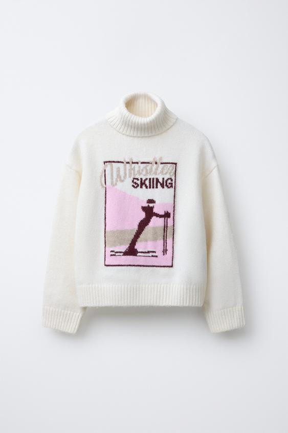 SKI GIRL KNIT JUMPER SKI COLLECTION | Zara US