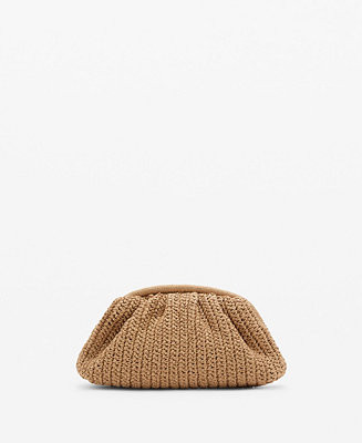 Mango Women's Natural Fiber Handbag - Macy's | Macy's
