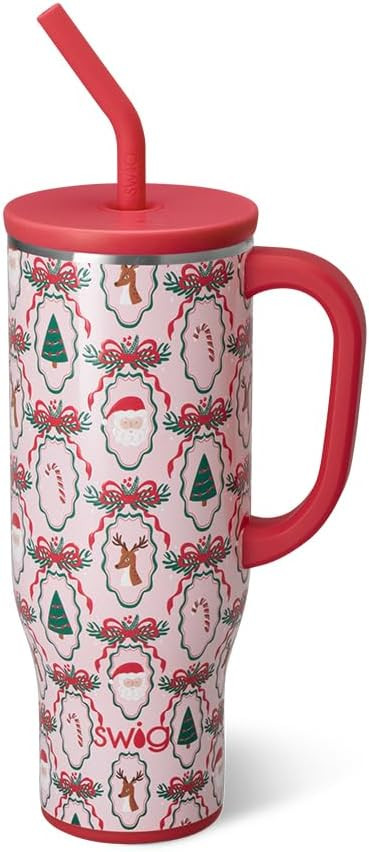 Swig Life 30oz Mega Mug, 30oz Tumbler with Handle and Straw, Large Insulated Tumblers, Cup Holder... | Amazon (US)