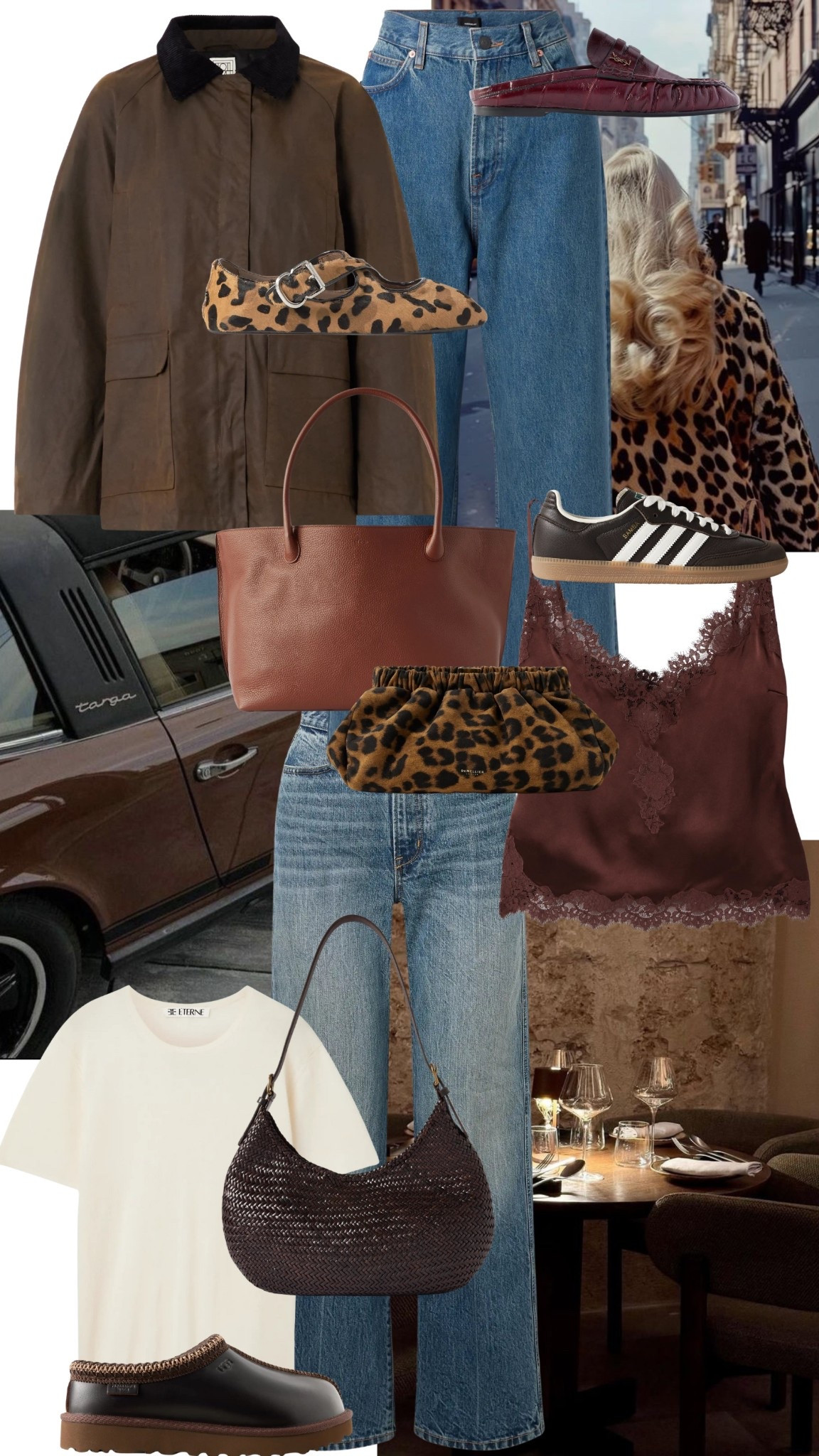 Easy Autumn Updates

High street | jeans | Jacket Bag | work | City | Autumn | Winter | Leopard print | Loafer | Trenchcoat | Winter jacket | September 

#LTKautumn #LTKeurope #LTKuk