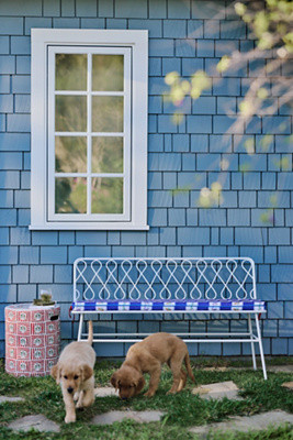 Lillie Indoor/Outdoor Bench | Anthropologie (US)