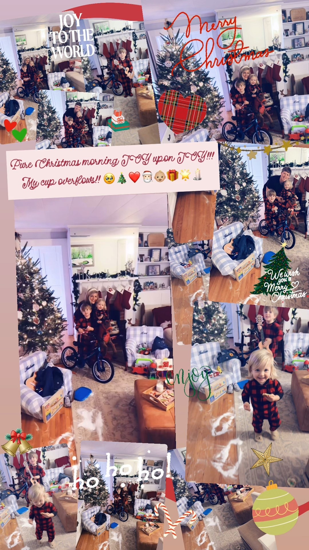 Pure Christmas morning JOY upon JOY!!! My cup overflows!! 🥹🎄❤️🎅🏻👶🏼🎁🌟🕯️

#LTKHoliday