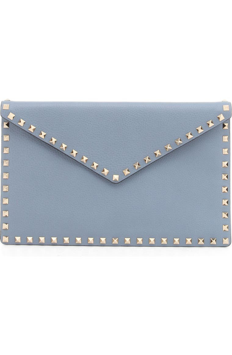 Rockstud Leather Envelope Pouch | Nordstrom