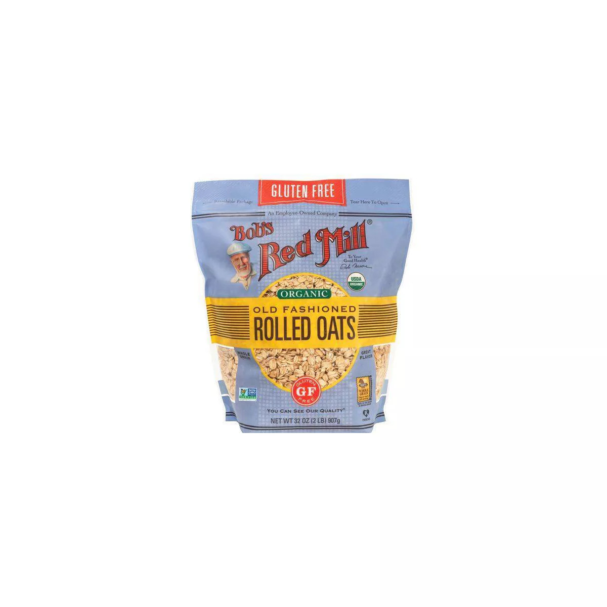 Bob's Red Mill Gluten Free Organic Old Fashioned Rolled Oats - 32oz | Target
