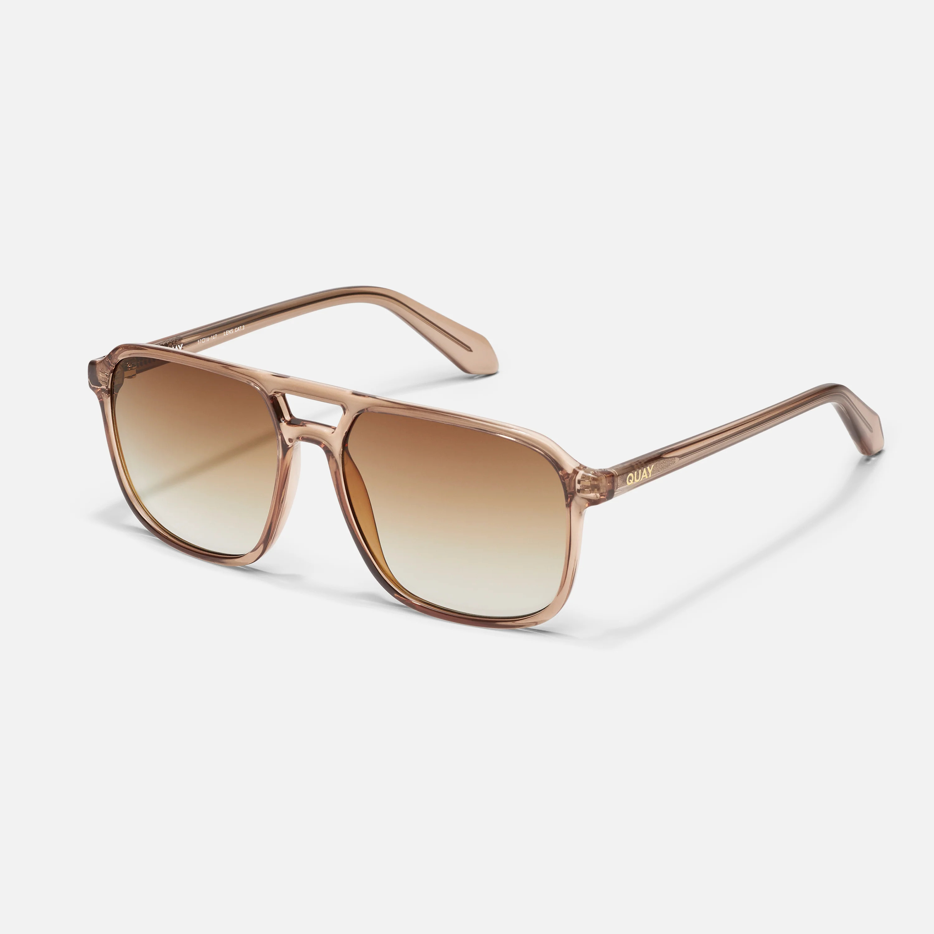 ON THE FLY - BLACK/SMOKE POLARIZED | Quay Australia