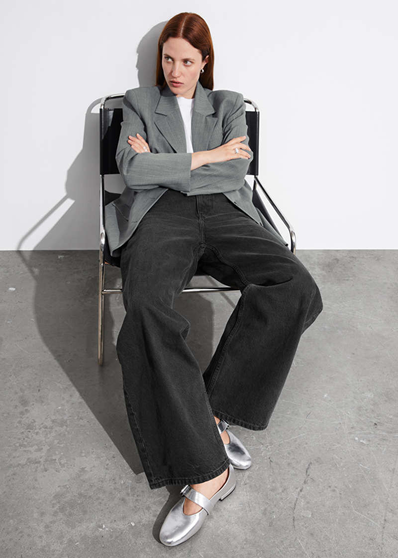 Buckled Leather Ballerinas | & Other Stories (EU + UK)