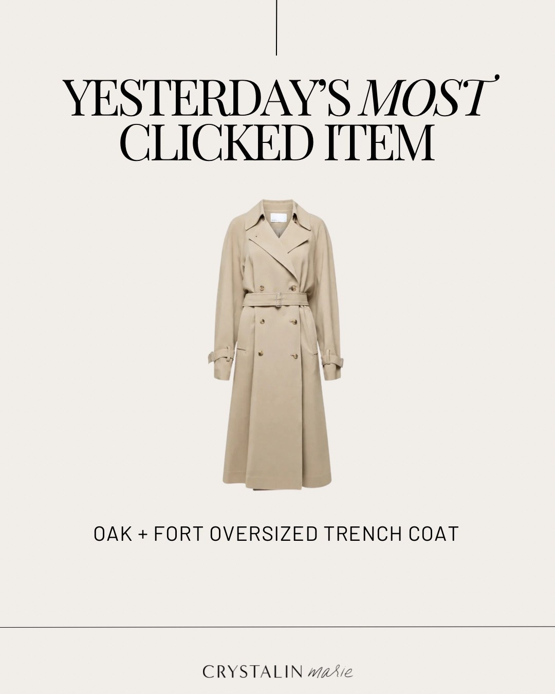 the only trench coat I’ve recommended in years. the best! runs very oversized, size down. i’m in the xxs.

#LTKPetite #LTKSeasonal #LTKOver40