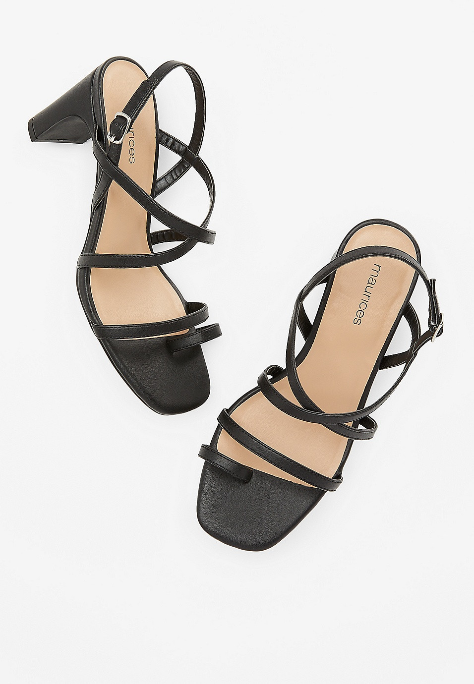 Kim Black Toe Ring Heel | Maurices
