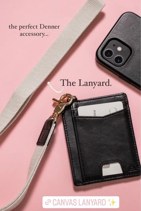 This lanyard is the perfect Denner wallet accessory!! 

The Denner wallet restock right before Mother's Day! The colors available are Cognac Tan, Ivory, Blush, Jet Black & Gold, Wednesday, Dune, Cove, Monstera, Olive, Plum, Classic Navy, and Pine.

Use code RESTOCK for free shipping

#LTKGiftGuide #LTKitbag #LTKFind