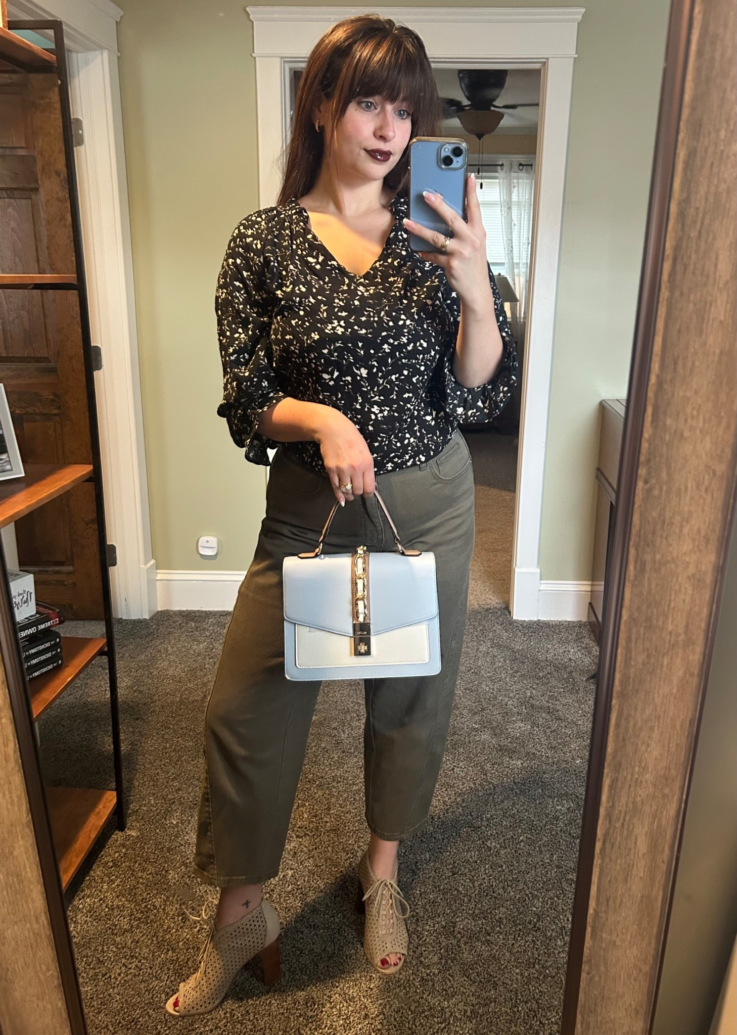 Loving this look! Brewery ready 🍻

Blouse and pants are both from Walmart! Both under $25!! 

& these lips are EvErYtHiNg!!!

Bag is Aldo- it was a seasonal buy, so I linked a few similar ones! 

#LTKFindsUnder100 #LTKStyleTip #LTKootd