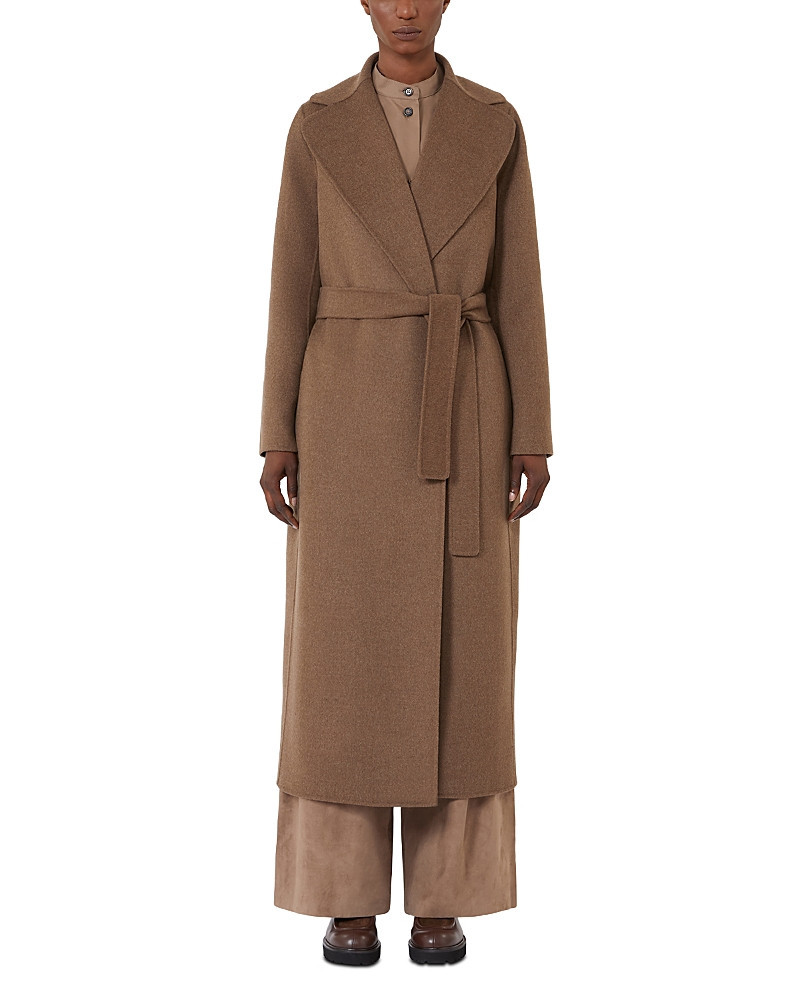 Max Mara Poldo Brown Wool Coat | Bloomingdale's (US)